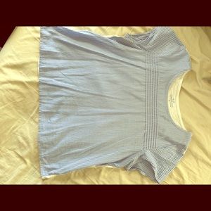 Vineyard Vines Seersucker Cotton Blouse xL